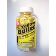 Yellow Bullet 25mg Ephedra 100 капсул)